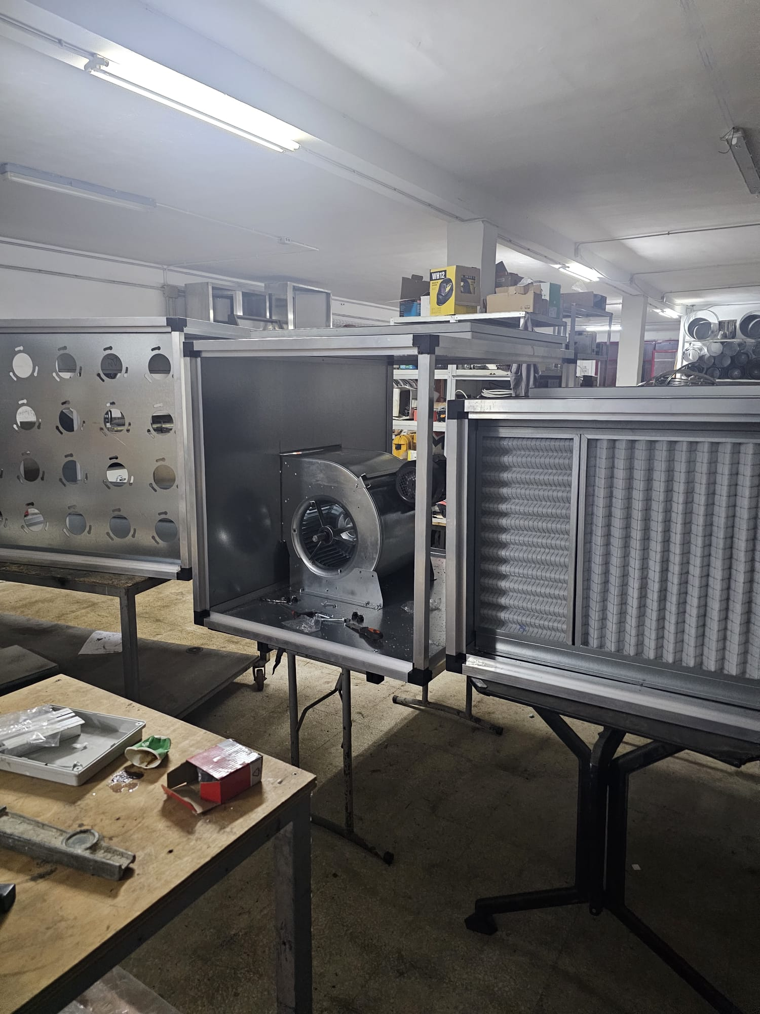 Officina - Lavorazione impianti 1