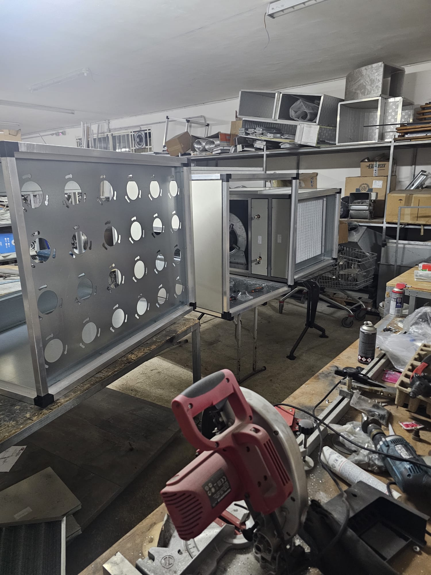 Officina - Lavorazione impianti 2